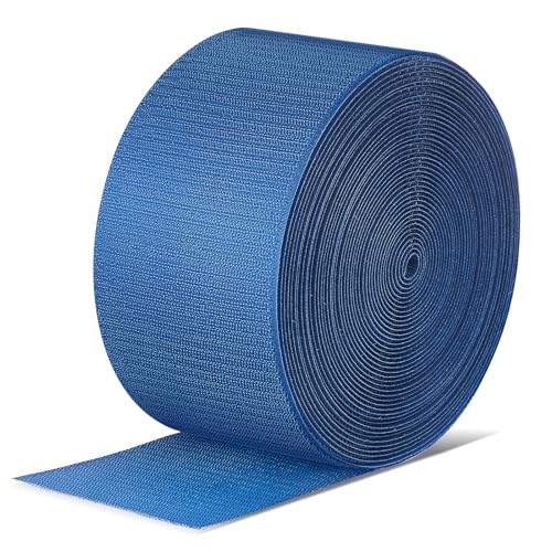 Shappy Gymnastics Mat Hook Fastener Gymnastics Cheer Mats Tape Strip for Tumbling 4" Wide Carpet Repair Nylon Hook for Carpet Bonded Foam Seams Cheer Gym Floors Cheerleading Supplies - color: Royal Blue