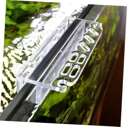 BESPORTBLE Acrylic Holder Rack for Aquatic Plant Tools Compact Storage for Aquarium Maintenance Featuring High-Transparency Design for Scissors Tweezers and Scrapers