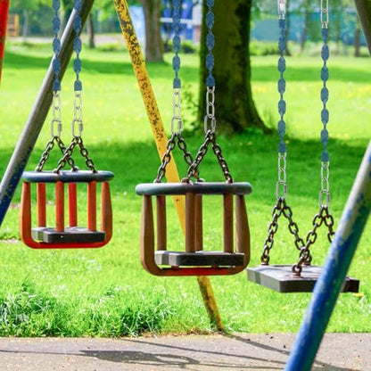 4 Stainless Steel Chains (84") Swing Chains, Heavy Duty Swing Hardware,4 Quick Connection Buckles, Indoor and Outdoor Playground Swings, Hammocks, Sandbags, 1000 lb Capacity Blue - size: 84Inch Blue of 4