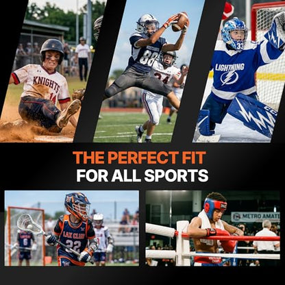 Shock Doctor Jock Straps with Cup Included, Cups for Football Baseball. Core Protective Athletic Supporters - size: Large, style: Boys