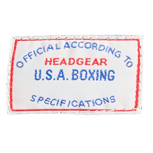 USA Boxing Competition Headgear (Cheek), Black, X-Large
