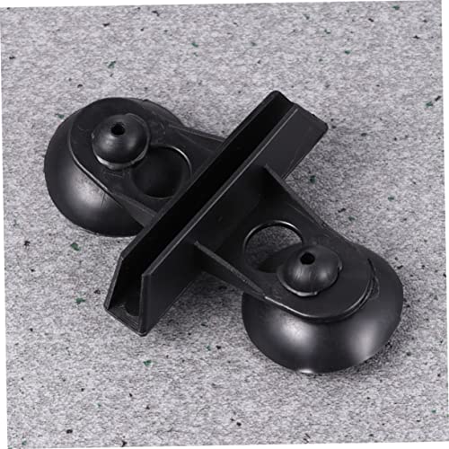 UPKOCH 15pcs Aquarium Divider Cups Plastic Clips for Fish Tank Separation Black for Aquariums and