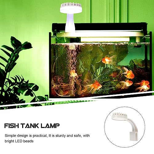 POPETPOP Professional Fish Tank Clip Light for Aquatic Plants Convenient Led Aquarium Lighting and for Ornamental Fish Tanks
