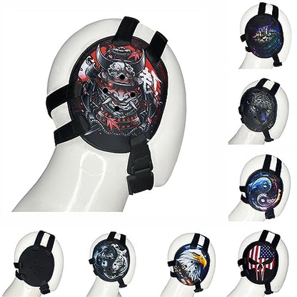 ROAR-INT BJJ Ear Guard New Easy to Adjust Design Wrestling Protective Headgear Wrestling Ear Guard MMA Jiu Jitsu - color: Samurai