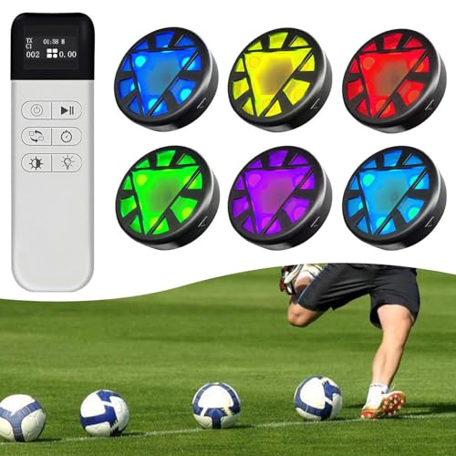 Agile Reaction Training Lamp Set,Quick Response Training Light,6 Mode Sports Reaction Lights,Improve Reflex,Sports Agility