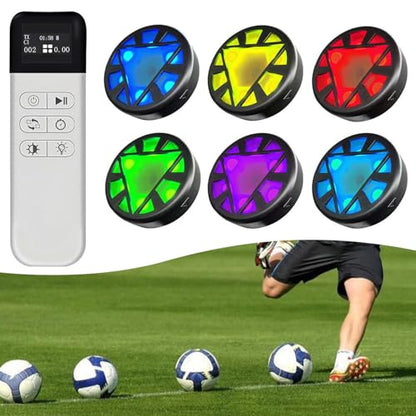 Agile Reaction Training Lamp Set,Quick Response Training Light,6 Mode Sports Reaction Lights,Improve Reflex,Sports Agility
