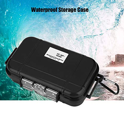 Joyzan Waterproof Storage Case, Outdoor Survival Shockproof Box Airtight Carry Floating Hard Shell Wet Dry Container Travel Sealed Organizer Marine Tool Carrying Protecting Boating Camping Fishing
