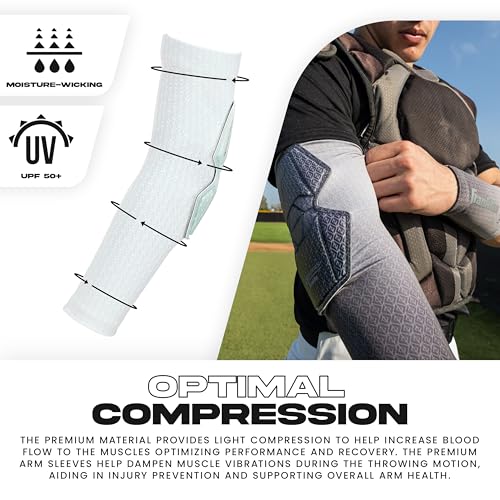 Franklin Sports PRT DST Protective Elbow + Arm Sleeve
