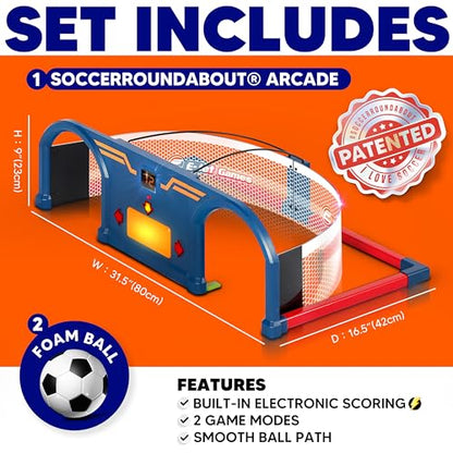 Soccer Trainer, Soccer Exercises Training Set | Improve Agility First Touch Ball Control & Foot-Eye Coordination Hand-Eye