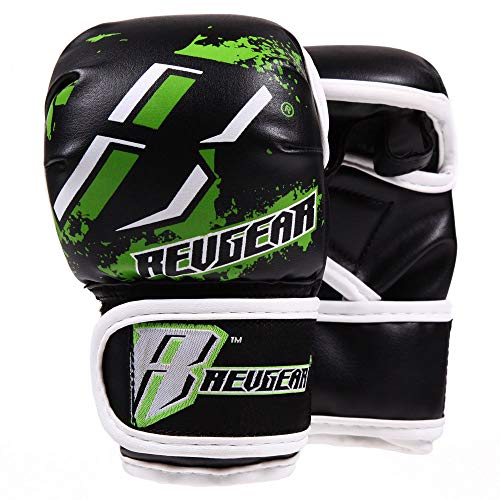 Revgear Revgear Pro Series MS1 MMA Boxing Gloves - color: Green/Black, size: Large