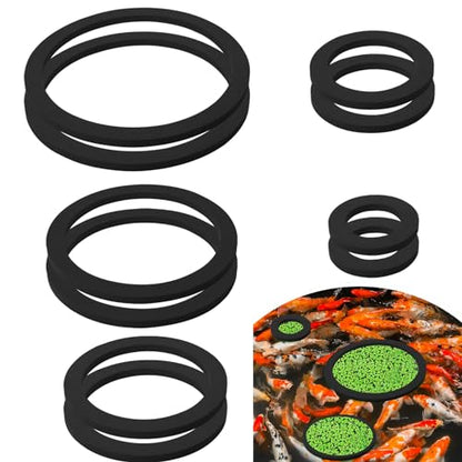 Aquarium Floating Plant Corral 5 / 10Pcs Plant Holder Fish Feeding Rings for Fishtanks 80-200mm Pet Supplies Feeding Rings for Fish Tanks