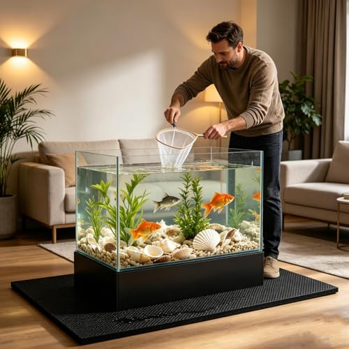 Leveling Mat | Non-Slip Shock-Absorbing Waterproof,Betta Tank Bottom Protector | for Turtle Betta Reef Vase Flower Pot Appliances Furniture Saltwater - color: 100×50cm