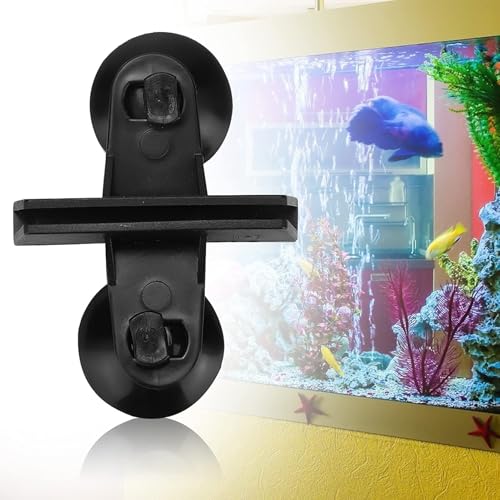 20PCS Plastic Fish Separator, Aquarium Breeding Suction Cup Glass Cover Separating Divider Support Clip Bracket