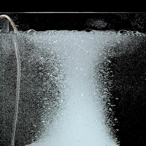 Aquarium Air Stone Plate Leak-Proof Design with Suction Cup Fine Bubble Diffuser for Fish Tank Oxygenation