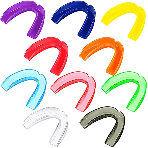 20 Pieces Sports Mouth Guards Mouth Protection Athletic Guard for Kids and Adults - color: Classic Colors Set, size: Adult (11 yrs & Above)