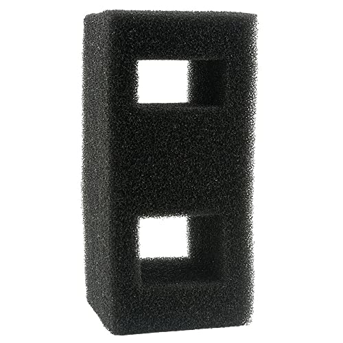 Fluval Spec/Evo Foam Filter Block, Replacement Aquarium Filter Media, 10532 (Pack of 2) - size: Evo/Spec (Pack of 2)