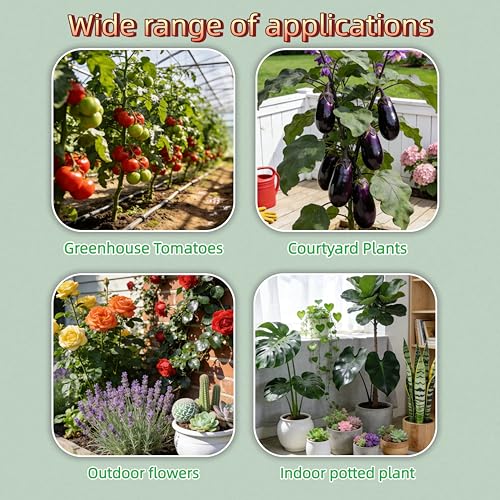 100Pcs Garden Vine Plant Support Clips,Plastic Fixing Clips for Securing and Training Climbing Plants,Tomatoes,Grapes,Vine Vegetables and Potted Plant (100, Green)
