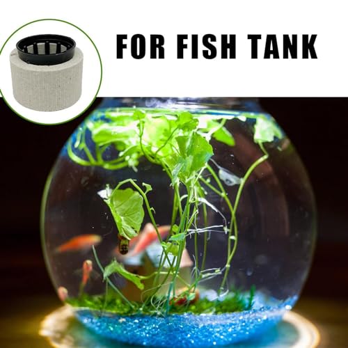 Ceramic Plant Weights - Aquatic Plants Fixed Ring Set, Anti-Floating Ring Aquarium Plants | Anti-Floating Water Plant Anchor Weights Pot, Aquarium Plant Stabilizer for Fish Tank Accessories