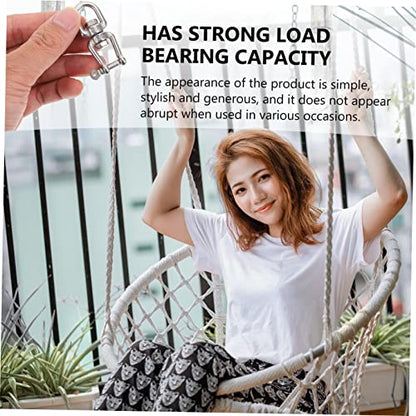 Practical Swivel Ring Rigging Set 4pcs Steel d Ring for Sandbag and Chain Extenders