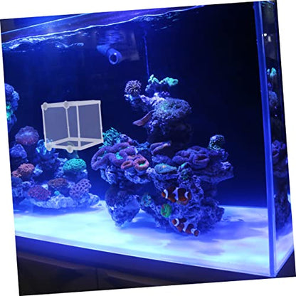 Toddmomy 2PCS Portable Fish Hatching Net with Separation Function Floating Isolation Box for Aquarium Fish Tank Durable and Cloth Material S for Home Tank Use