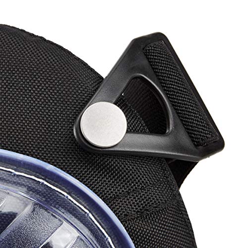 Amazon Basics Professional Gel Cushion Knee Pads - 1 Pair, Clear