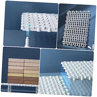 1set Fish Tank Bottom Isolation Tray Aquarium Divider for Breeding Separation Includes Filtering Plates Support