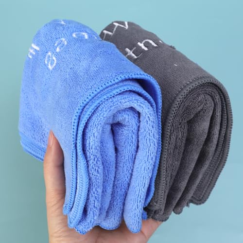 Multifunctional Fitness Towel for Sports Super Soft Quick-Drying Microfiber Towels Swimming Gym Equipment Sweat Pad (Royal Blue) - color: Royal Blue