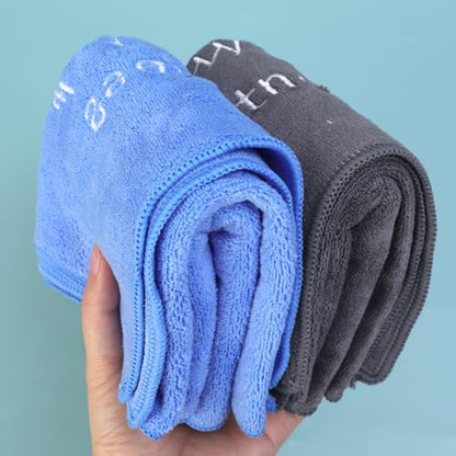 Multifunctional Fitness Towel for Sports Super Soft Quick-Drying Microfiber Towels Swimming Gym Equipment Sweat Pad (Royal Blue) - color: Royal Blue