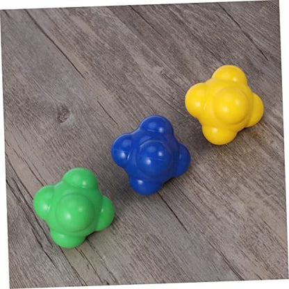 SUPVOX Agility Training Ball 6-Sided Reaction Ball for Hand-Eye Coordination Reflex Training