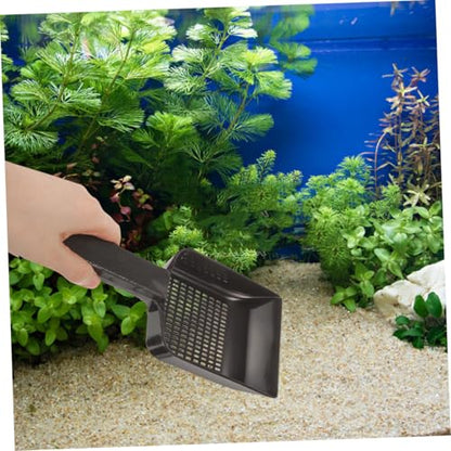 2pcs Aquarium Sand Scoop Tool for Fish Tank Cleaning Gravel Scraper and Shovel for Freshwater Aquariums Versatile and User-Friendly Water Habitat Accessory