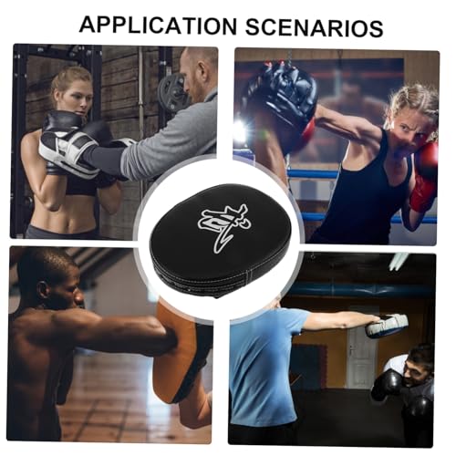 BESTonZON Pad Curved Kicking Shield Multi-Functional Martial Arts Glove for Taekwondo Karate and Kickboxing Pu Material User-Friendly Design