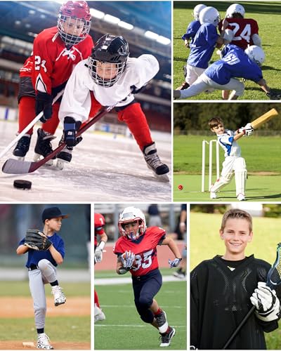 Roadbox Boys Youth Compression Shorts with Athletic Cup Baseball Football - color: 2 Pack: Black+white(1 Cup), size: Large