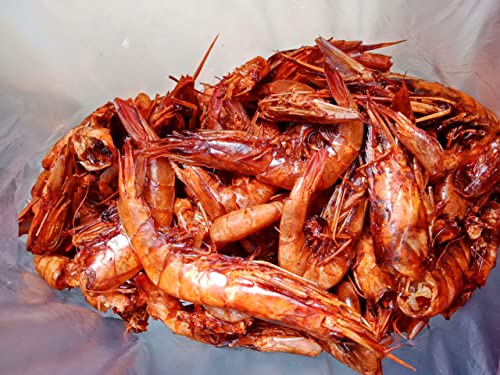 Colour Flavour Dried Red Shrimps (Oporo) 100g | Premium Nigerian Dried Seafood | Natural Smoked Red Prawns for Cooking & Seasoning | High-Protein, Rich Shrimp Flavor