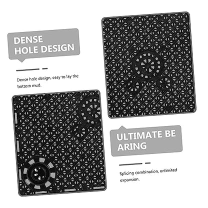 COLLBATH 12pcs Aquarium Bottom Plates Separation Board for Dividing Easy to Install Material for Fish Tank Isolation