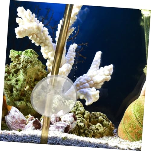 UKCOCO 40Pcs Aquarium Hose Clamp with Soft Suction Cups Reliable Clips for Oxygen Tubing Durable and Space Efficient Design for Fish Tank Accessories and Setup