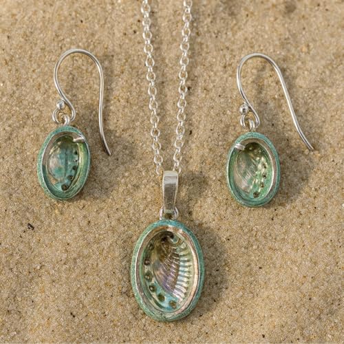 Small Farmed Abalone Paua Shells- Blue (Medium)