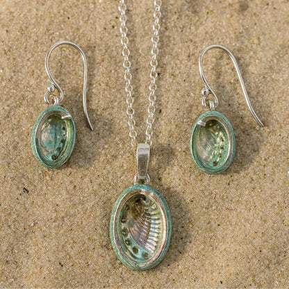 Small Farmed Abalone Paua Shells- Blue (Medium)