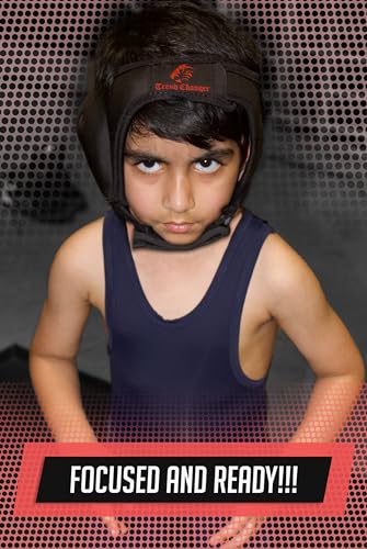 Wrestling Headgear for Kids, Adults Adjustable for BJJ, Grappling, Kickboxing, MMA, Sparring, Training, Jiu Jitsu Cauliflower Ear Helmet - size: Kids/Youth (Up to 22" Head Circumference)