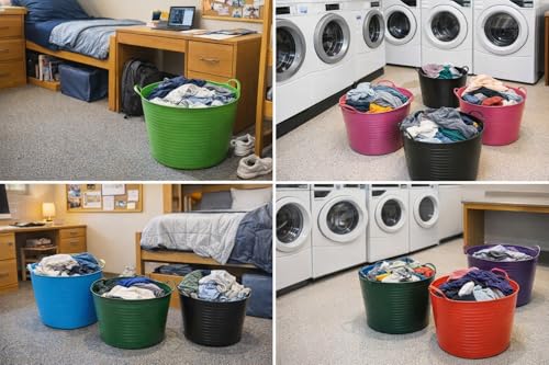 TubTrug SP15G Shallow Green Flex Tub, 15 Liter