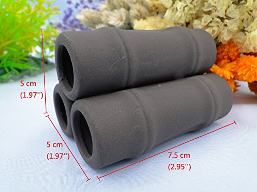 ISTA Ceramic Bamboo Shelter (M) - Aquarium Shrimp spawning breeding cave