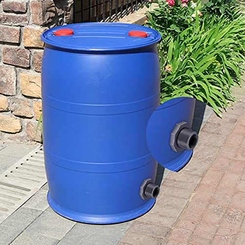 4PCS PVC Bulkhead Fitting 3/4 Inch,Water Tank Connector Adapter,Thru-Bulk Pipe Fitting for Rain Barrels, Aquariums,Water Tanks,Pools(Grey) H-007 - style: 4Pcs 3/4inch