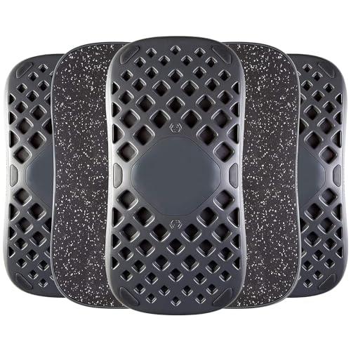 Adult Balance Board for Standing Desk - Anti Fatigue USA Made 360 Degree Rocker Wobble Board as Exercise Equipment to Increase Focus & Movement - Sustainable Anti-Slip Plane Standing Board - color: Storm-5