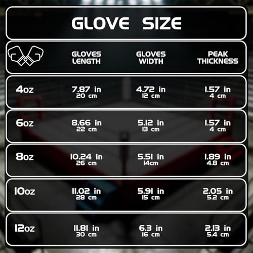 Kids Boxing Training Gloves, Sparring Boxing Gloves for Boys Girls - color: Black, size: 12 oz