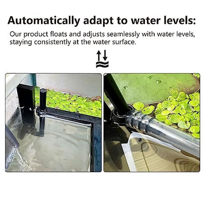 Floating Plant Fence for Aquarium, Separates Floating Plants, Automatically Adjusts Height with Water Level, Suitable for All Floating Plants and Most Aquariums. - style: Combo Pack