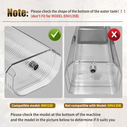Water Reservoir MS-624441 Compatible With Nespresso Krups Vertuo Espresso Coffee Machine, 1.2L Water Tank Compatible with Nespresso breville Vertuo Café Maker,NOT Compatible with De'Longhi Machine