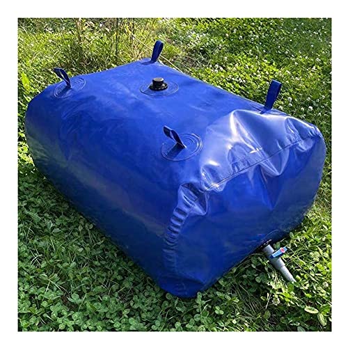 Flexible Water Tank with Tap, Space-saving Water Storage Container, Portable Collapsible Bucket, 0.9mm Thick Pvc Leakproof for Outdoor Camping, Fishing, Gardening, Car Washing(175L/1x0.5x0.35M) - size: 175L/1x0.5x0.35M