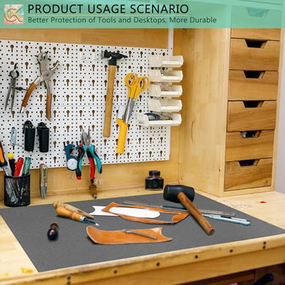 Foam Toolbox Liner Shelf Liner, Thickened Durable Pad Tool Box Mat for Protecting Your Tools, Work Surfaces, Garage, Chest -Gray 3mm Thickness, 16 inch*16 ft
