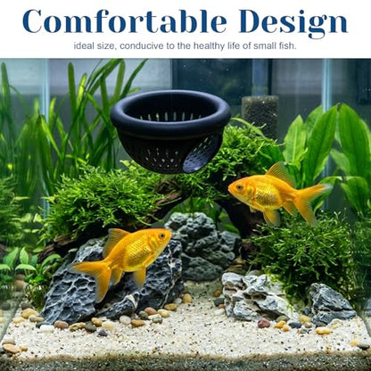 salbsever 2 Pcs Betta Hammock for Aquarium, Betta Bed Shrimp Shelter 3D Printed Beta Hammock Safe Resting Spot for Beta Fish, Shrimp and Small Fish