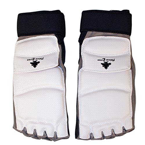 Pine Tree Complete Vinyl MMA, Taekwondo, Karate Sparring Gear Set with Bag, Shin, Hand, Foot, & Groin Guard - color: Black, (sz2) Small Headgear, size: 0 - Female, Child Small