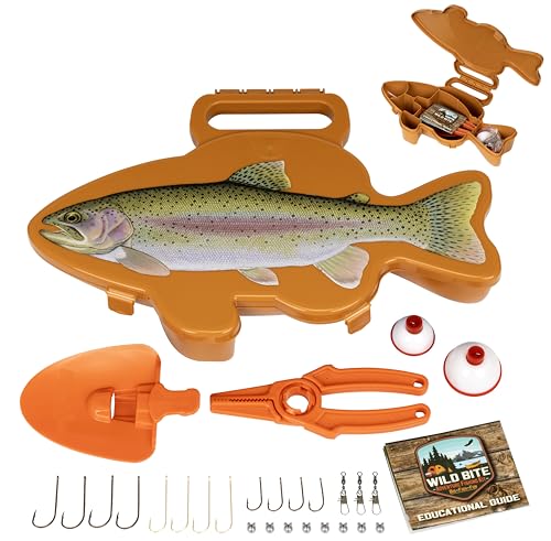 Flambeau Outdoors Wild Bite Fishing Tackle Box Kit - size: One Size, style: Trout